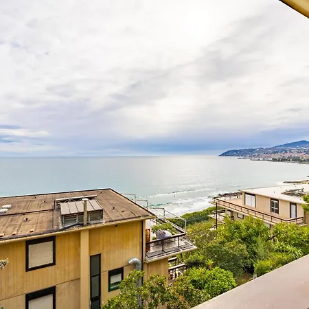 Lejlighed Mina House - Fronte Mare Con Ampia Terrazza E Garage Sanremo